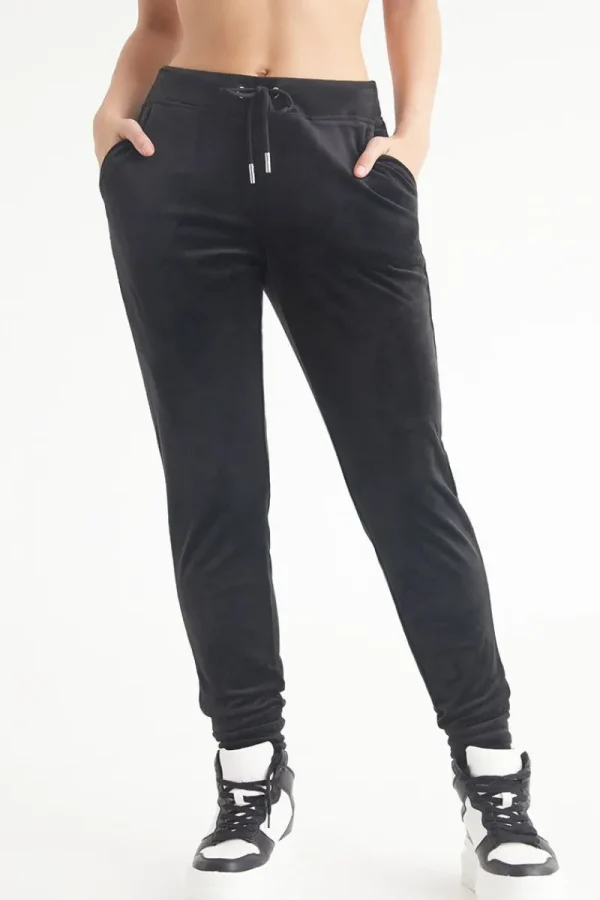 Kvinnor Juicy Couture Big Bling Velour Joggers