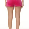 Kvinnor Juicy Couture Big Bling Velour Track Shorts