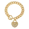 Juicy Couture Bling Heart Toggle Armband