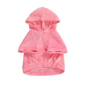 Juicy Couture Bling Velour Pet Hoodie