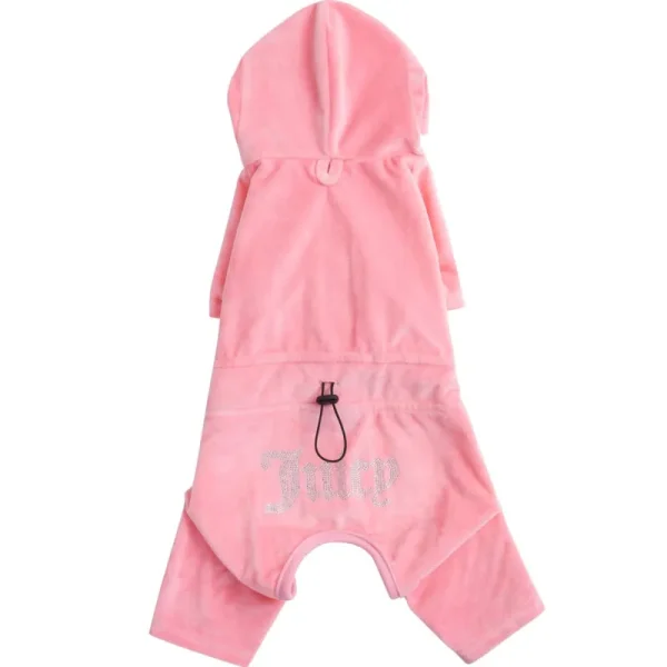 Juicy Couture Bling Velour Pet Traningsoverall