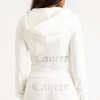 Kvinnor Juicy Couture Cancer Big Bling Velour Hoodie