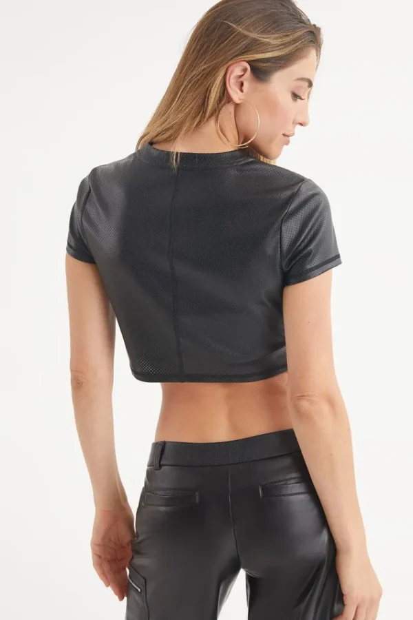 Kvinnor Juicy Couture Crop Top I Konstlader