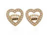 Juicy Couture Crown Heart Stud Örhängen