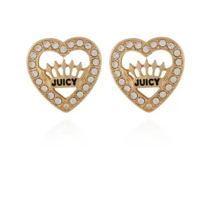 Juicy Couture Crown Heart Stud Örhängen