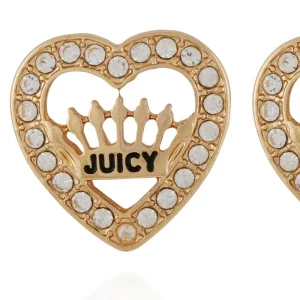 Juicy Couture Crown Heart Stud Örhängen