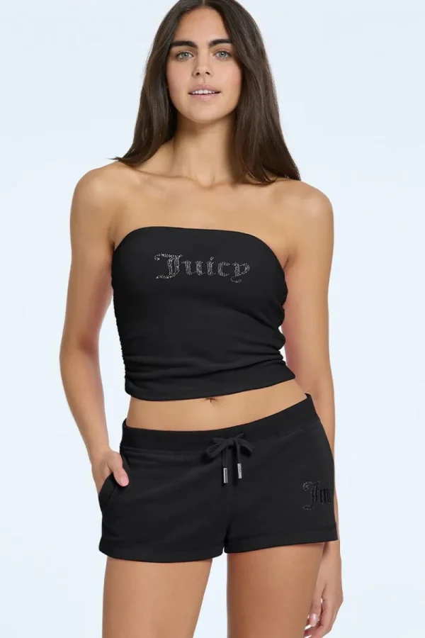 Kvinnor Juicy Couture Handduksfrotte Small Bling Tube Top