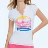 Kvinnor Juicy Couture Juicy Sunset Tee