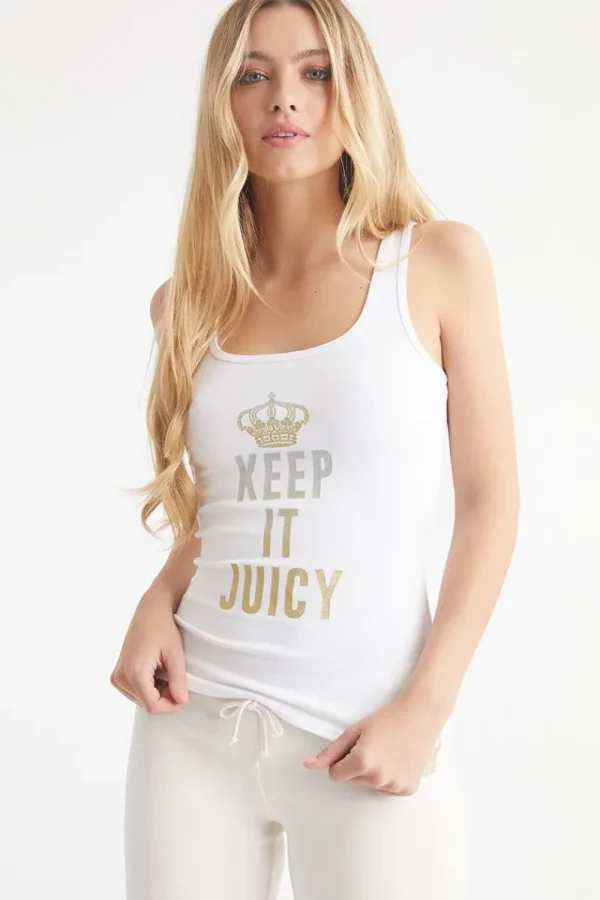 Kvinnor Juicy Couture Keep It Juicy Linne