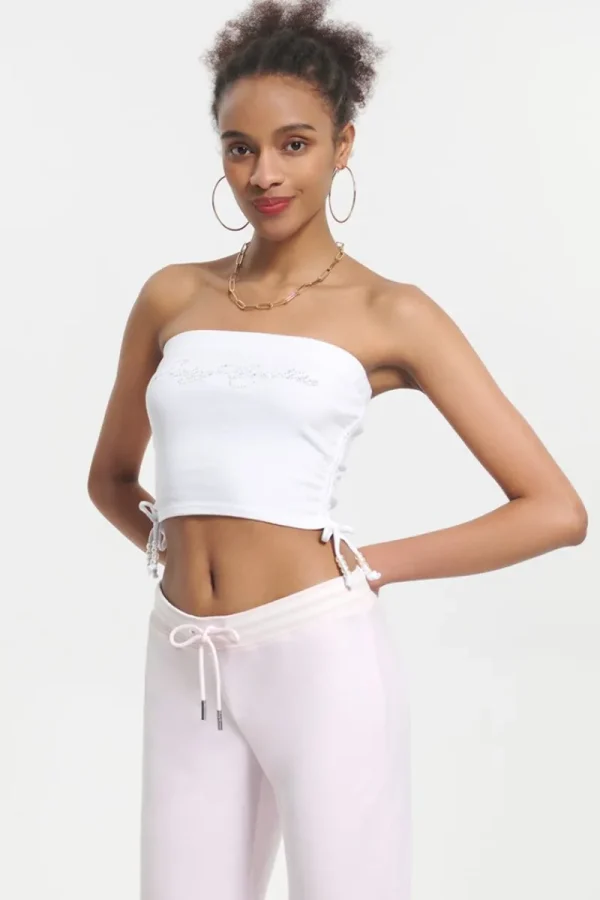 Kvinnor Juicy Couture Manus Bling Tube Top