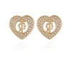 Juicy Couture Monogram Hjarta Stud Örhängen