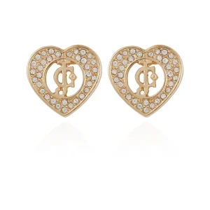 Juicy Couture Monogram Hjarta Stud Örhängen