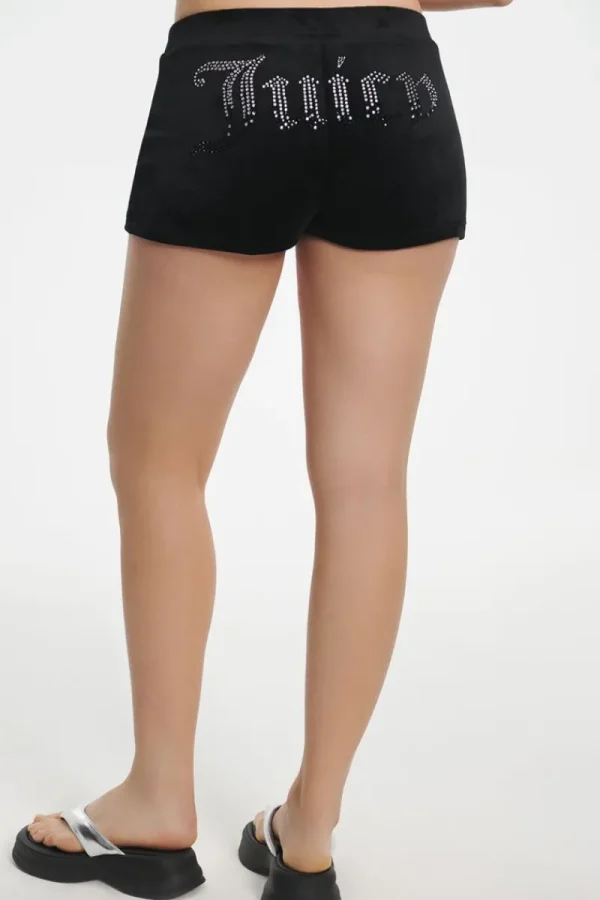 Kvinnor Juicy Couture Ombre Big Bling Booty Shorts