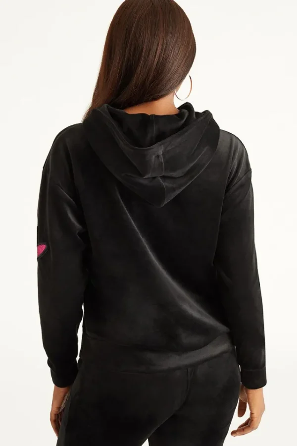 Kvinnor Juicy Couture Oversized Patch Hoodie