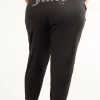 Kvinnor Juicy Couture Plus-Size Big Bling Velour Jogger