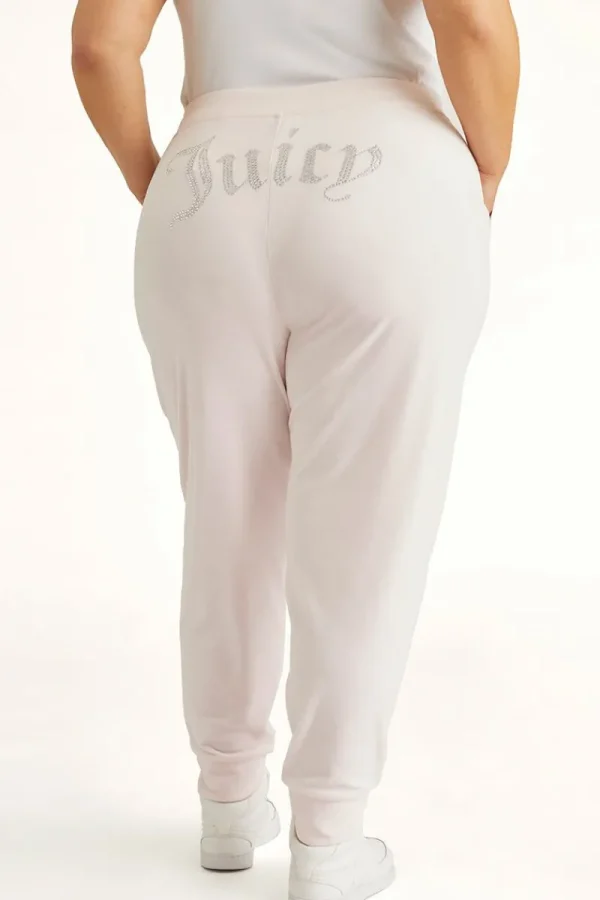 Kvinnor Juicy Couture Plus-Size Big Bling Velour Jogger