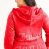 Kvinnor Juicy Couture Plus-Size Og Big Bling Velour Hoodie