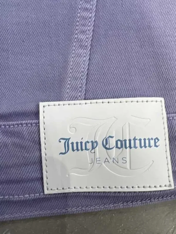 Kvinnor Juicy Couture Raquel Crystal Closure Denimjacka—Rejuiced