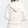 Kvinnor Juicy Couture Sweetheart Hoodie I Bomullsvelour