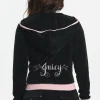 Kvinnor Juicy Couture Sweetheart Hoodie I Bomullsvelour