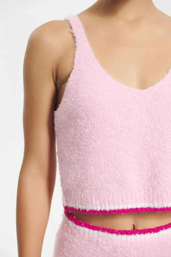 Kvinnor Juicy Couture Tippad Sweater Tank