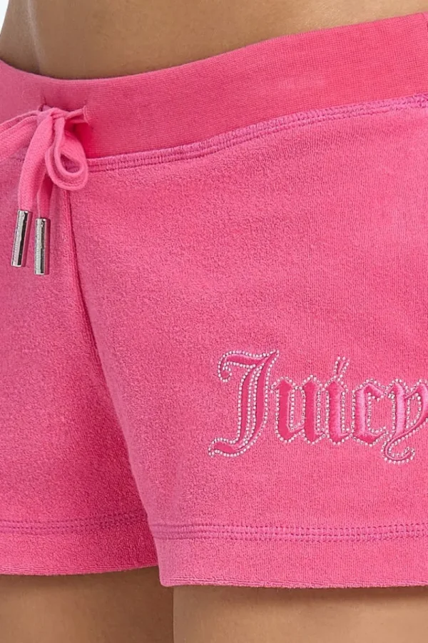 Kvinnor Juicy Couture Tonal Towel Terry Shorts