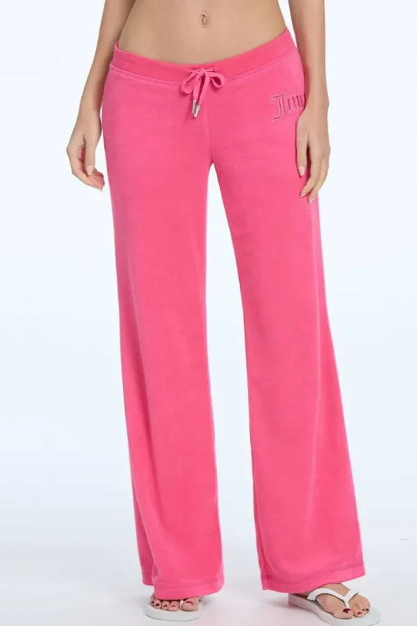 Kvinnor Juicy Couture Tonal Towel Terry Track Pants