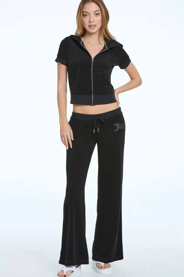 Kvinnor Juicy Couture Tonal Towel Terry Track Pants