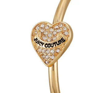 Juicy Couture Tunna Bling Heart Hoop Örhängen