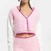 Kvinnor Juicy Couture Varsity Knit Cardigan