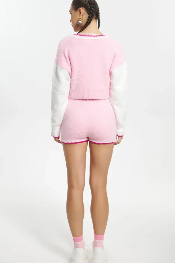 Kvinnor Juicy Couture Varsity Knit Cardigan